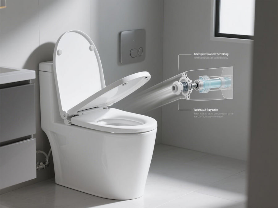 Soft Close Toilet Seat Dampers 